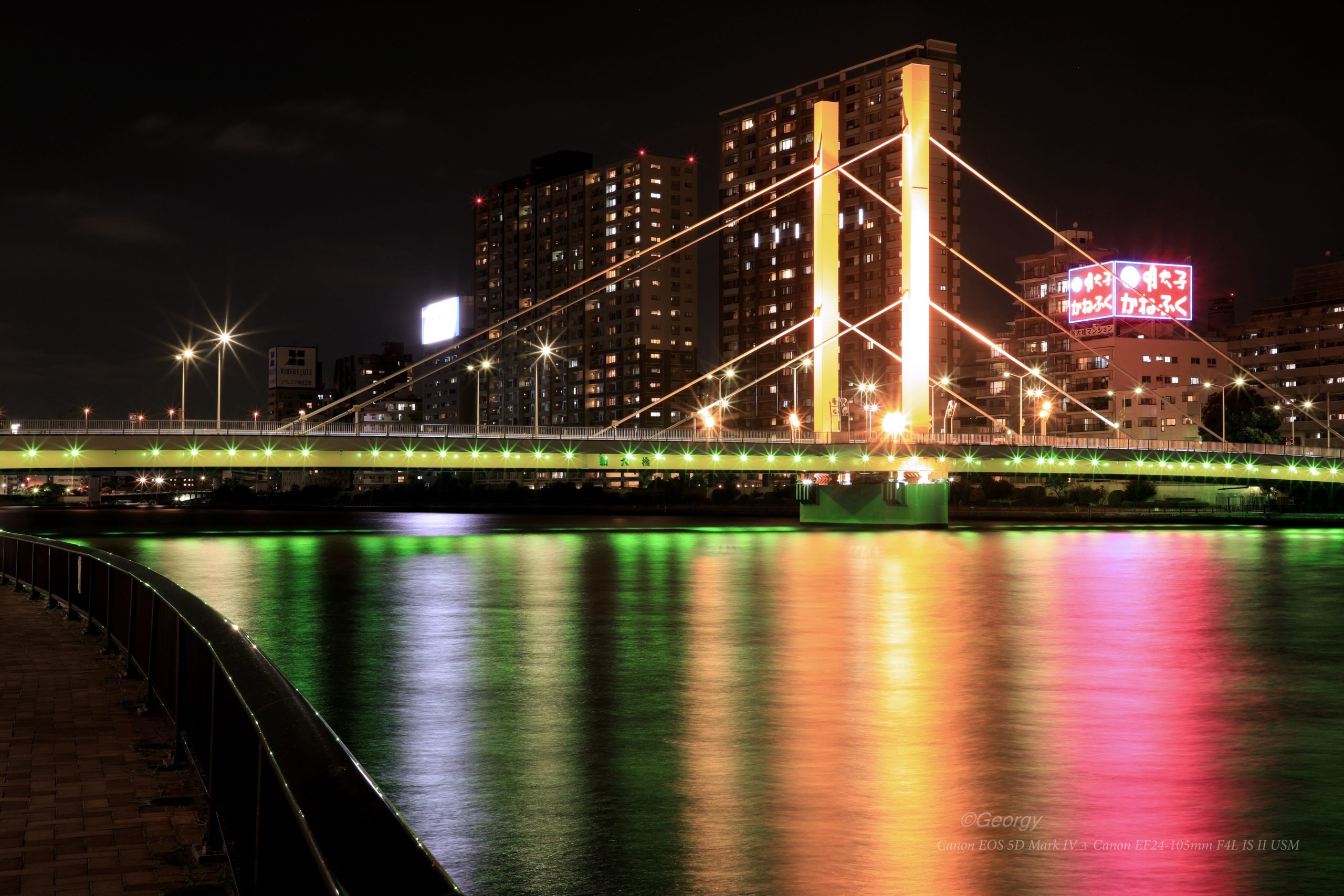 東京都 8月1日から隅田川の12橋でライトアップ開始 Part2